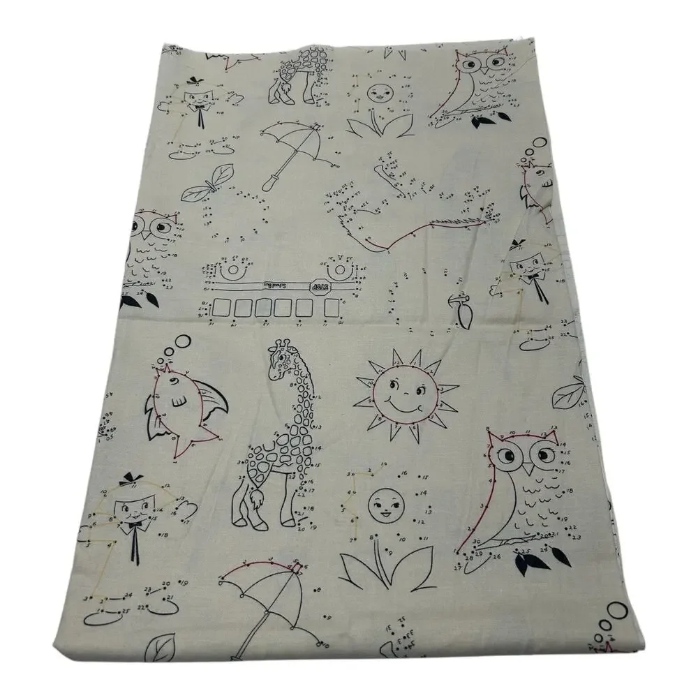 “School Days” By American Jane Patterns Cotton Fabric Dot-to-Dot Japan Moda